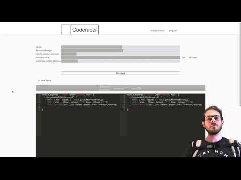 I bet you can't type faster than me on CodeRacer (as a javascript programmer)