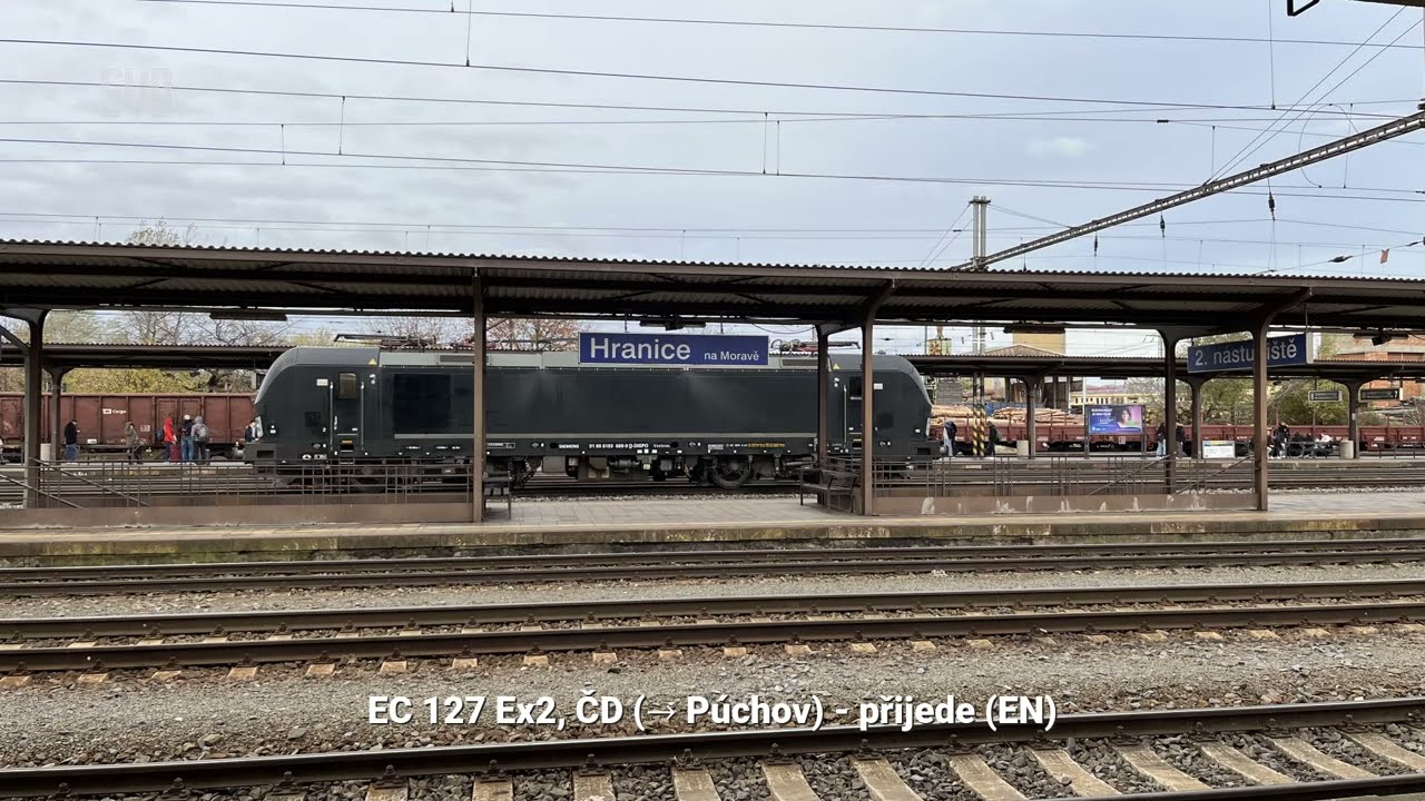 📢 Nádražní hlášení | Hranice na Moravě (INISS 2) | listopad 2023