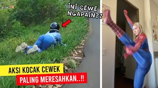 Cewe Memang Meresahkan..!! Deretan Aksi Kocak Cewek Bikin Tepok Jidat