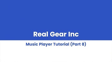Android Studio | Music Player Tutorial | Java | Part 8