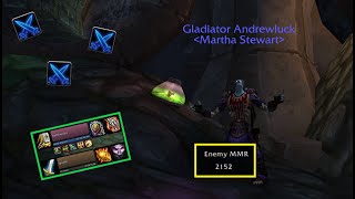 Gladiator Mut DPR at 2150MMR - Classic Wotlk Arena Guide