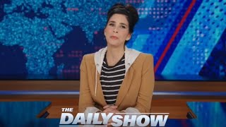 Daily Show guess host by Sarah Silverman again 2023 Commercial