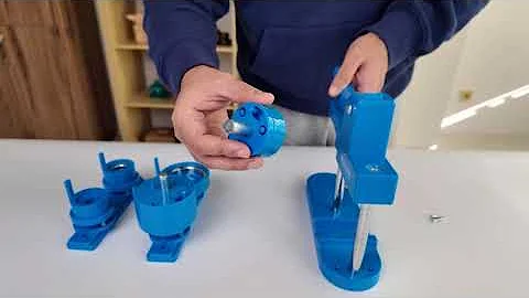 Nice2Have   Sliding Multi Mold Button Maker Machine   How to Install & Change the Molds