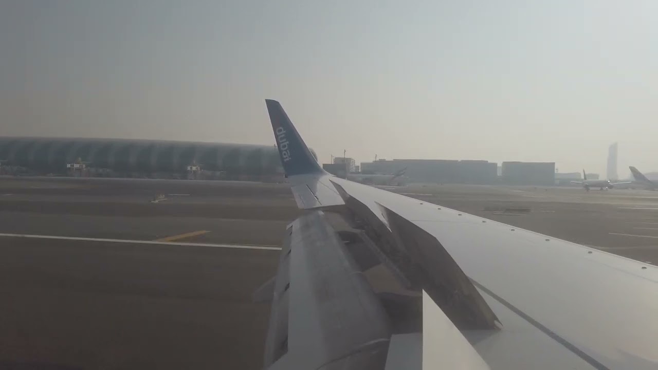 B737800 FlyDubai Landing in Dubai OMDB DXB Airport YouTube