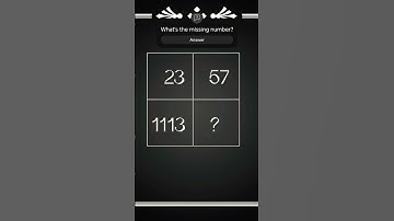 Missing number puzzle #numberseries #logicpuzzle #shorts