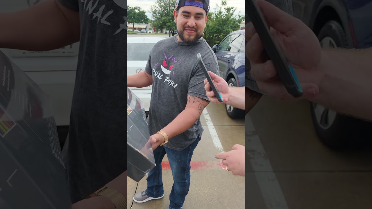 Taking delivery of the 