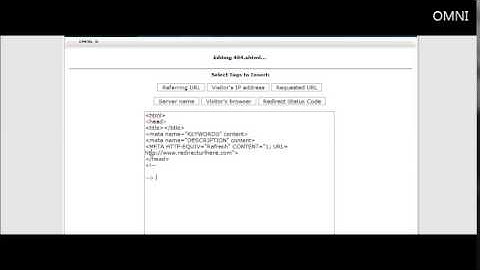 How to create a 404 redirect and make money from it