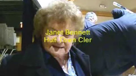 Hull Town Clerk Janet Bennett Nominated for Unsung...