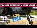 TRAINER SETTINGS AND FEATURES | GTA 5 GAMEPLAY