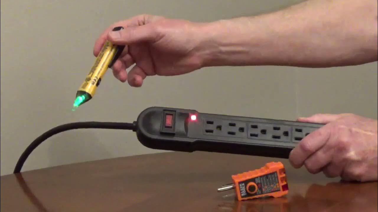 Non Contact Electrical Tester and Outlet Tester Kit YouTube