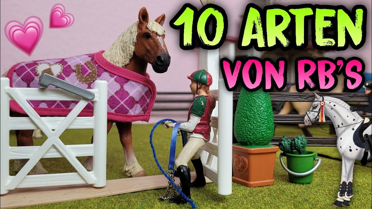 10 Arten von Reitbeteiligungen 🐴💕 | Schleich