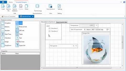 BioWes - AQUAEXCEL - Design Protocol Template - Label