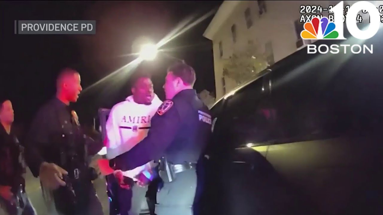 WATCH: Video shows Patriots' Christian Barmore in RI police encounter
