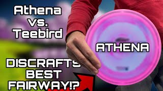 How GOOD Is The Discraft ATHENA Actually !? //Athena Vs. Teebird // Disc Golf