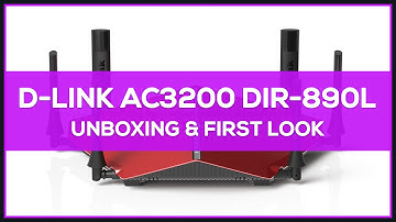 D-Link AC3200 Ultra Wi-Fi Router (DIR-890L) - Unboxing & First Look
