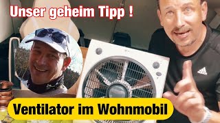 Our secret tip! This fan fits into the roof hood of the