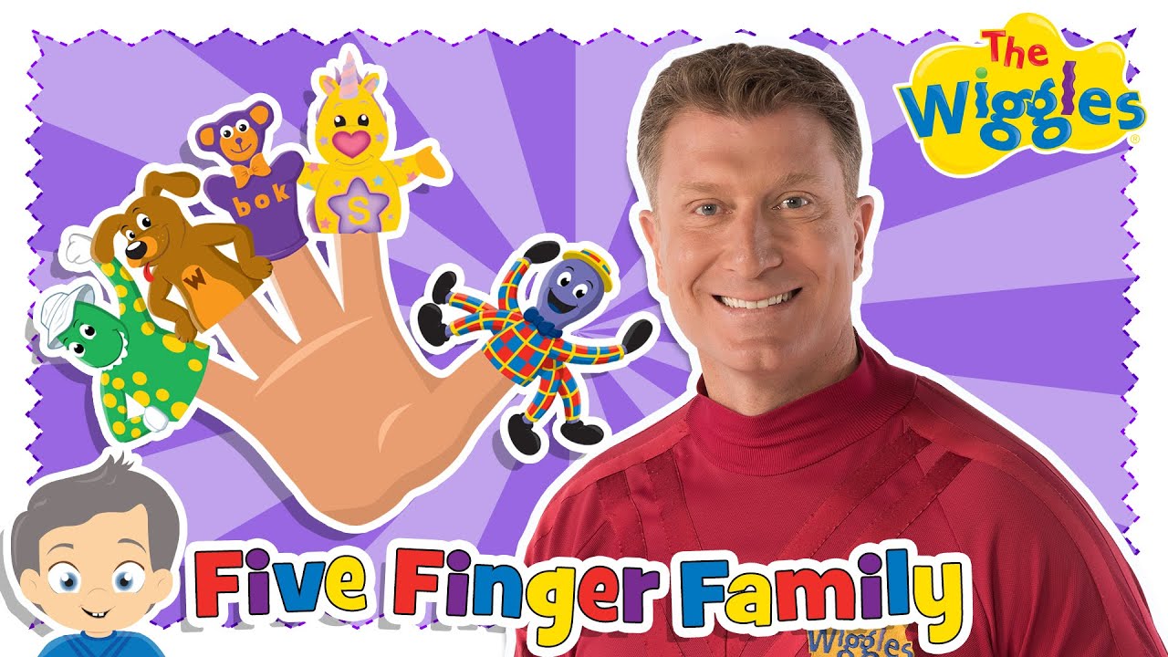 Five Finger Family - Wiggly Version | Nursery Rhymes & Kids Songs | The Wiggles