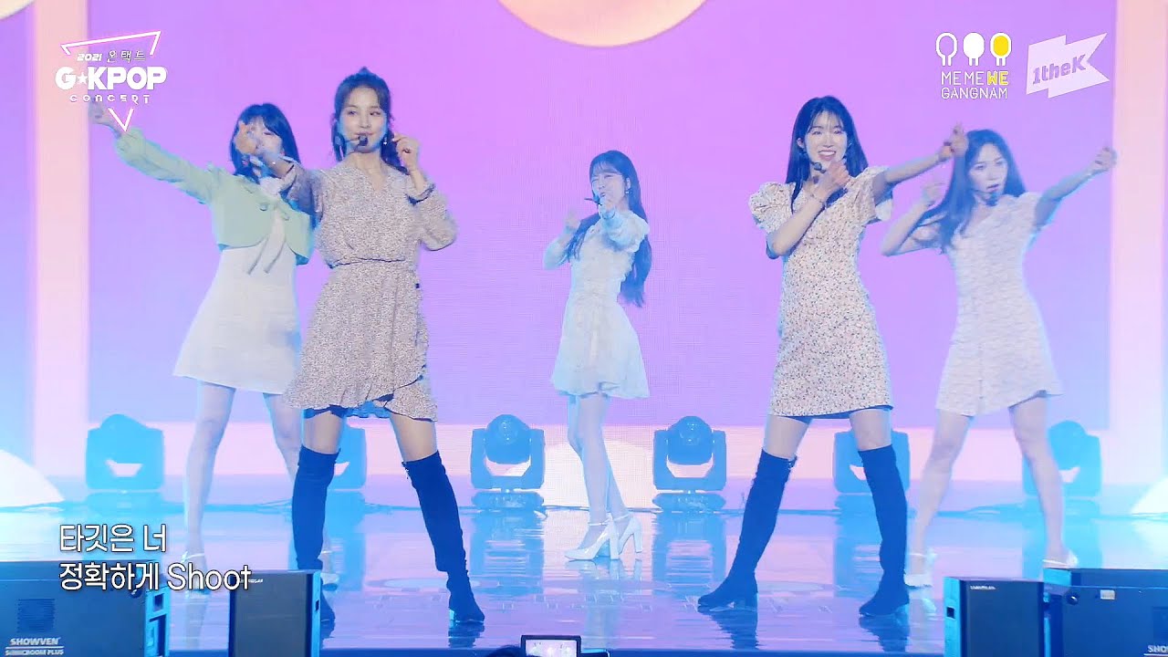 라붐 (LABOUM) - 푱푱 (Shooting Love) ｜@G KPOP CONCERT 2021. 5. 29