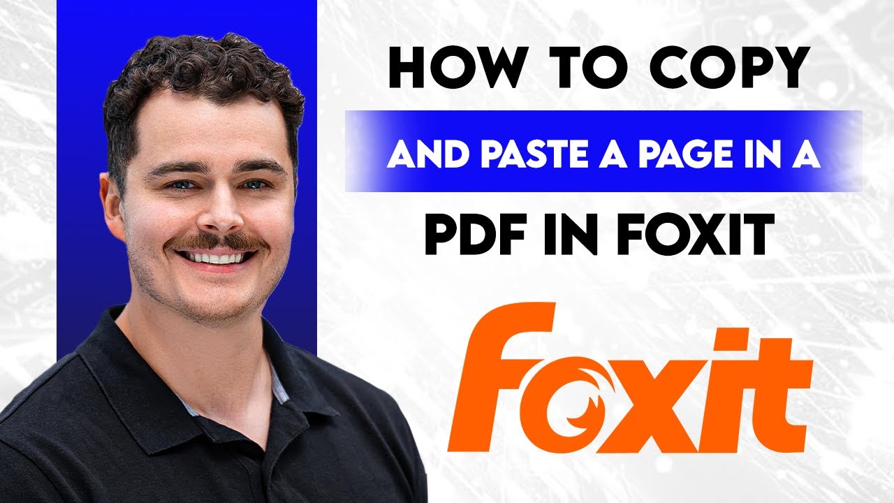 How To Copy And Paste A Page From A PDF Document In Foxit [2025 Guide ...