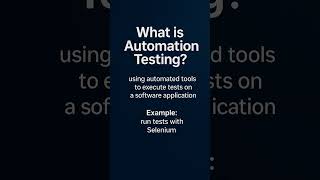 Automation Testing in 5 Seconds! 🤖 #QA #shorts