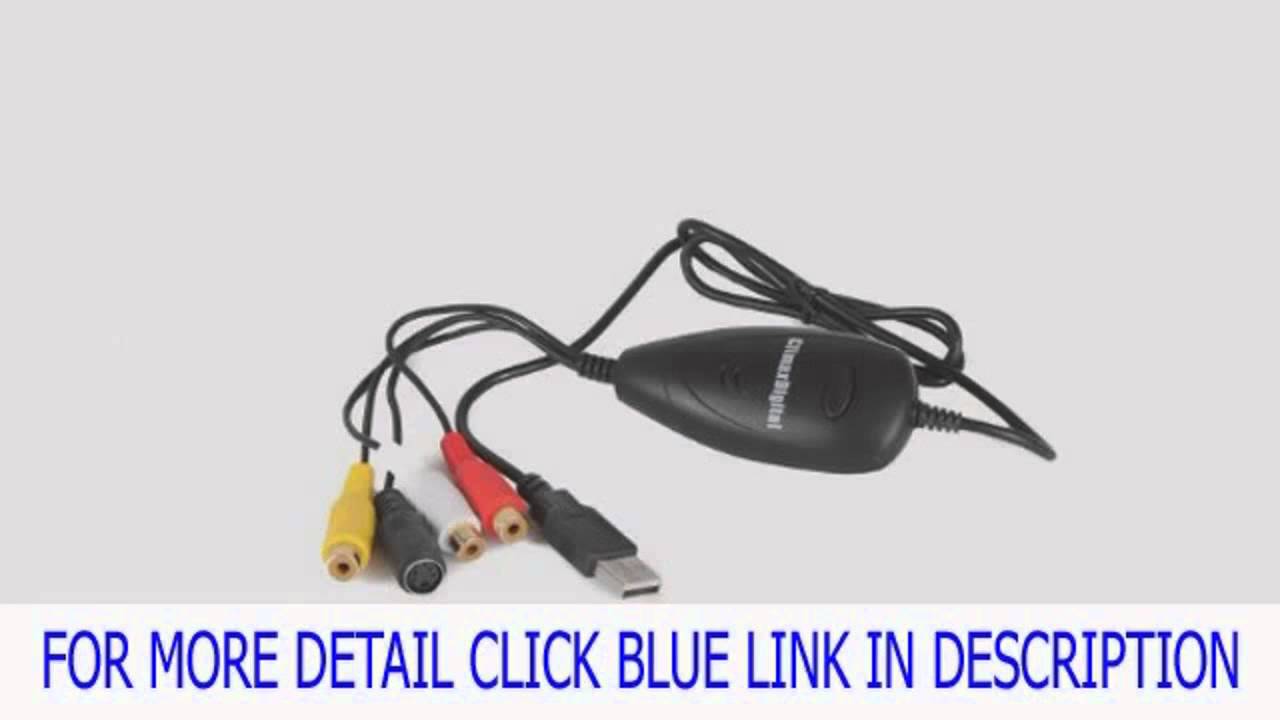 Official ClimaxDigital USB 2.0 Video Capture Device. Convert Video+Aud