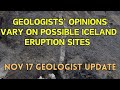 Latest Geologic Update Explores Possible Eruption Sites and Other Thoughts