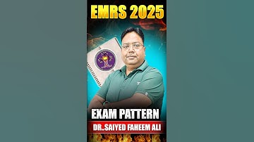 Emrs librarian 2025 Exam Pattern | EMRS Librarian Vacancy 2025 #shorts #emrslibrarianvacancy