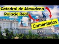 Palacio Real de Madrid 👑y Catedral de la Almudena: dos íconos de españoles🏰💒