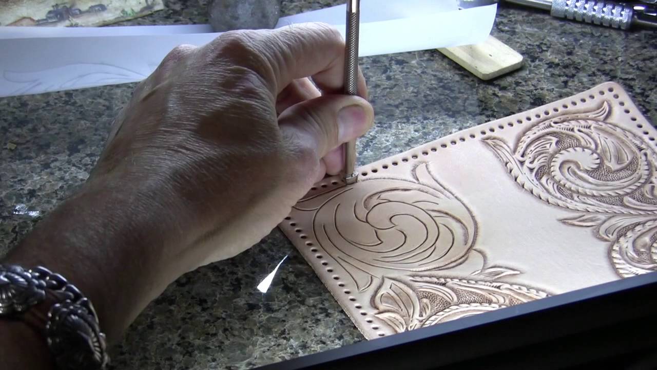 Tooling Leather - The Tandy Checkbook Kit 