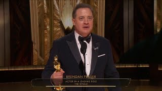 Brendan Fraser wins Actor in a Leading Role for 