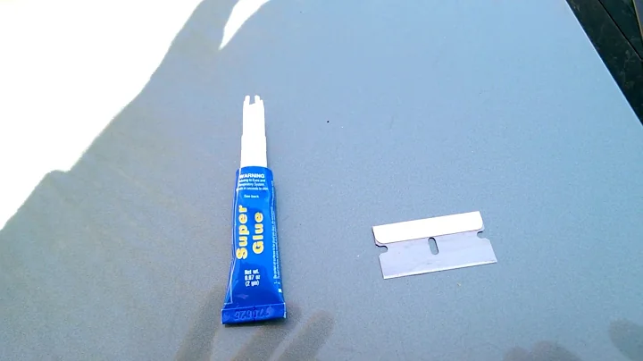 How to Stop Windshield Chips from spreading for a few bucks.