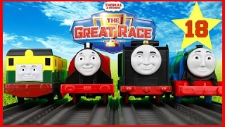 Thomas And Friends The Great Race Trackmaster Mike Arlesdale Railway Kids Playing Toy Trains