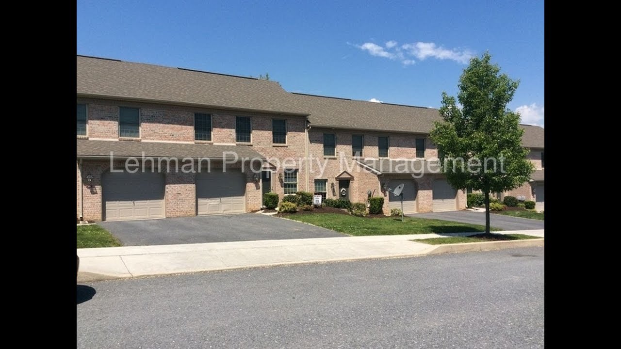 Carlisle Townhomes for Rent 2BR/2.5BA by Lehman Property Management