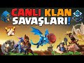 CANLI KLAN SAVAŞLARINDA 3 FARKLI ORDUYLA RAKİPLERİ 3'LEDİK CLASH OF CLANS