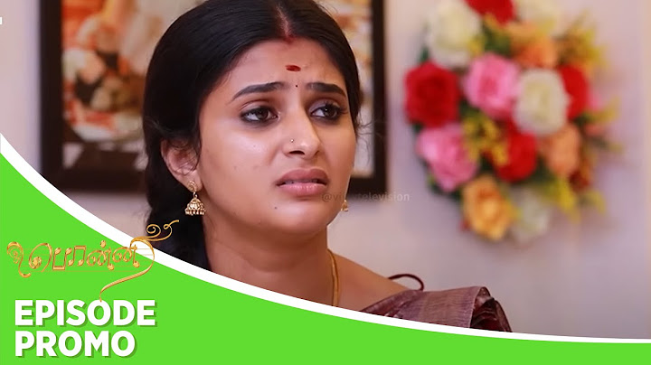 Ponni | Episode Promo | 1st January 2025