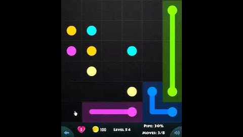 FLOW GAME ON FACEBOOK - LEVEL 54 BASIC PACK