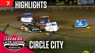 Lucas Oil Late Model Dirt Series | Highlights - #CircleCityDirt | Circle City Raceway
