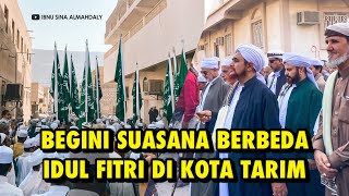 Begini Suasana Idul Fitri di kota Tarim
