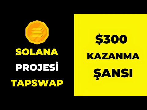 SADECE TIKLAYARAK ÜCRETSİZ $300 KAZAN - Tapswap İle Para Kazanma