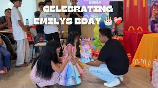 EMILYS 3RD BIRTHDAY CELEBRATION - MY FIRST BORN IS FINALLY 3! 🎂🥹❤️‍🩹 |ERICA AHERN
