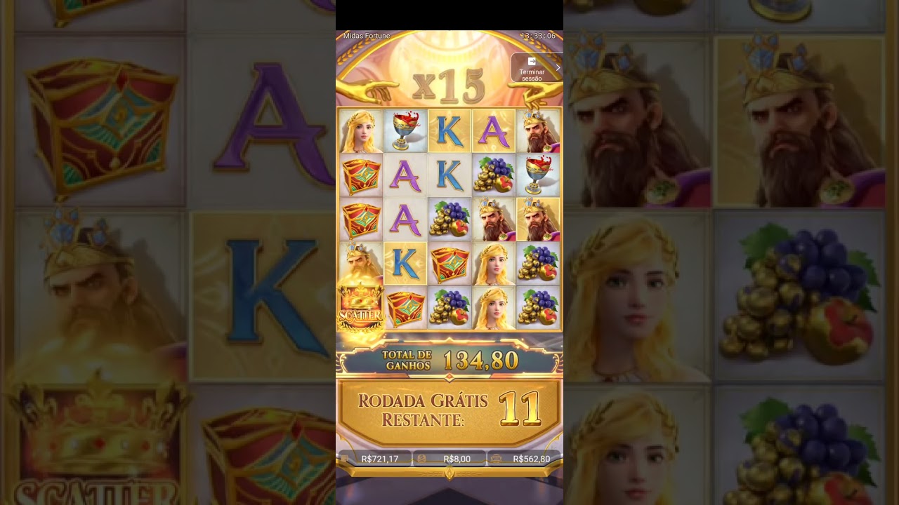 Midas fortune forra com 8 ,00 reais??