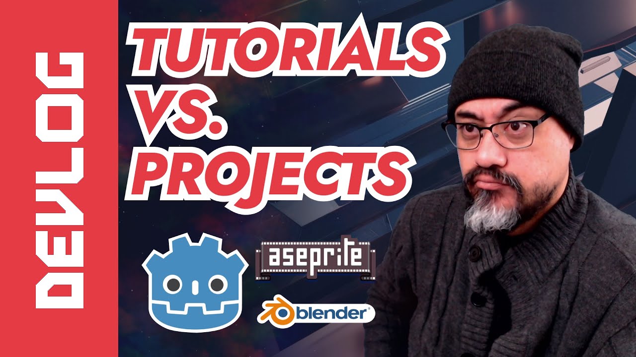Working on tutorials vs real projects - YouTube