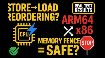 Store→Load Reordering EXPLAINED: x86 vs ARM64 Real-World Test!