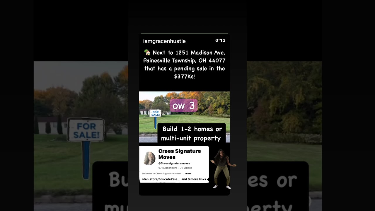 Buildable land For Sale in Painesville Township, Ohio 44077