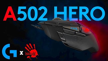 Bloody A502 HERO | The Drag Clicking G502