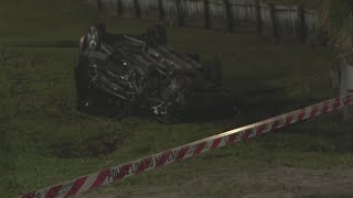 Woman hospitalized, man killed in rollover crash on Monument Road: JSO