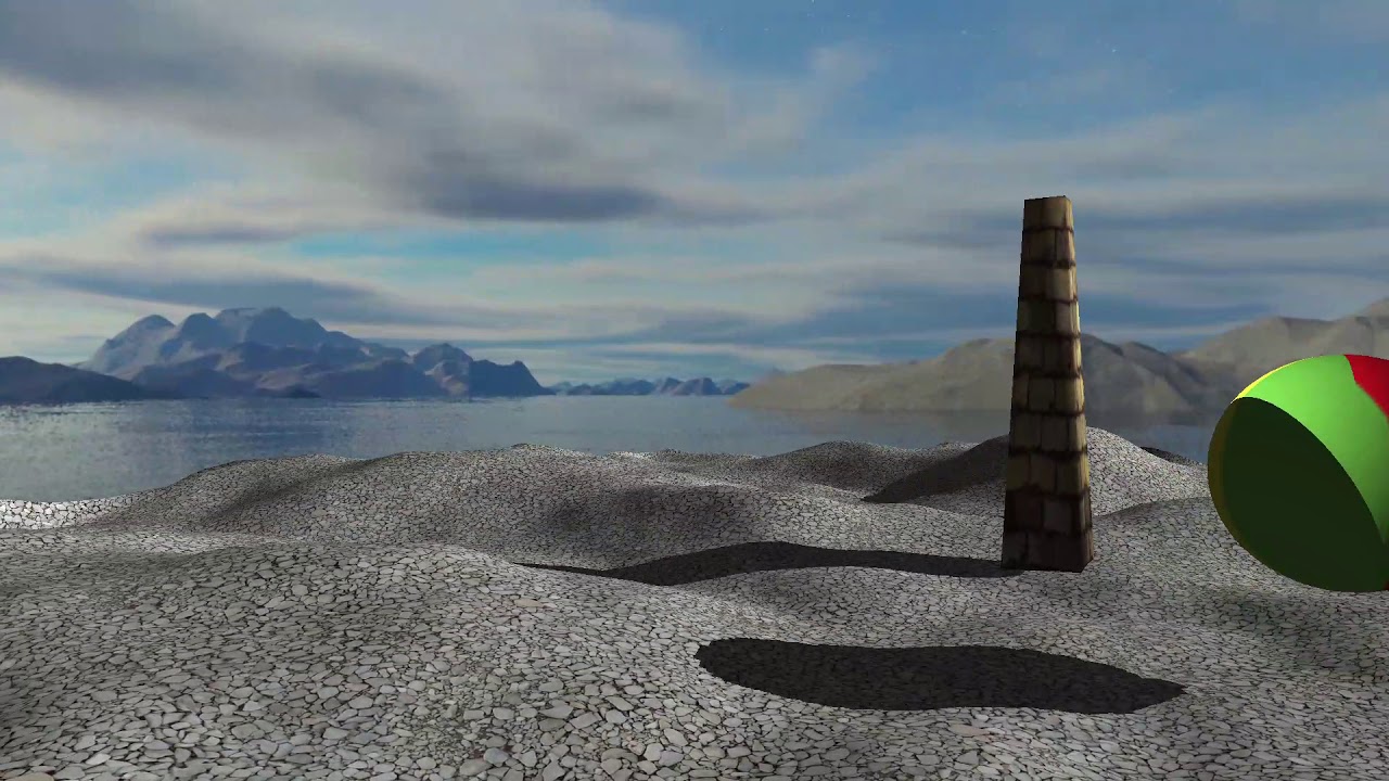 Shadow mapping test - YouTube