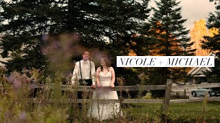 Nicole + Michael Wedding highlights | Fenton Winery + Brewery