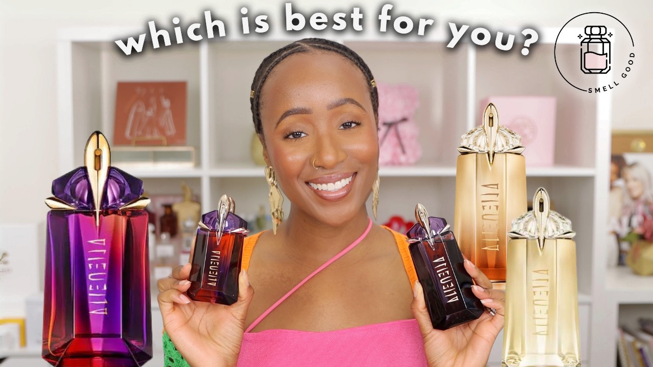 NEW Alien Hypersense by Mugler + Alien EDP, Alien Goddess, Alien Goddess Intense Review