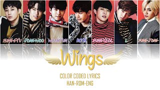INFINITE-WINGS (날개) COLOR-CODED LYRICS HAN-ROM-ENG
